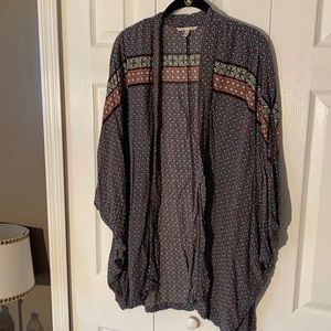 Victoria’s Secret Pink Geometric Print Kimono Robe size M/L